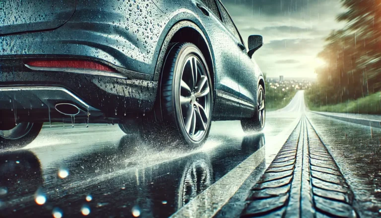 Conduire Sous la Pluie : L’Importance des Bons Pneus