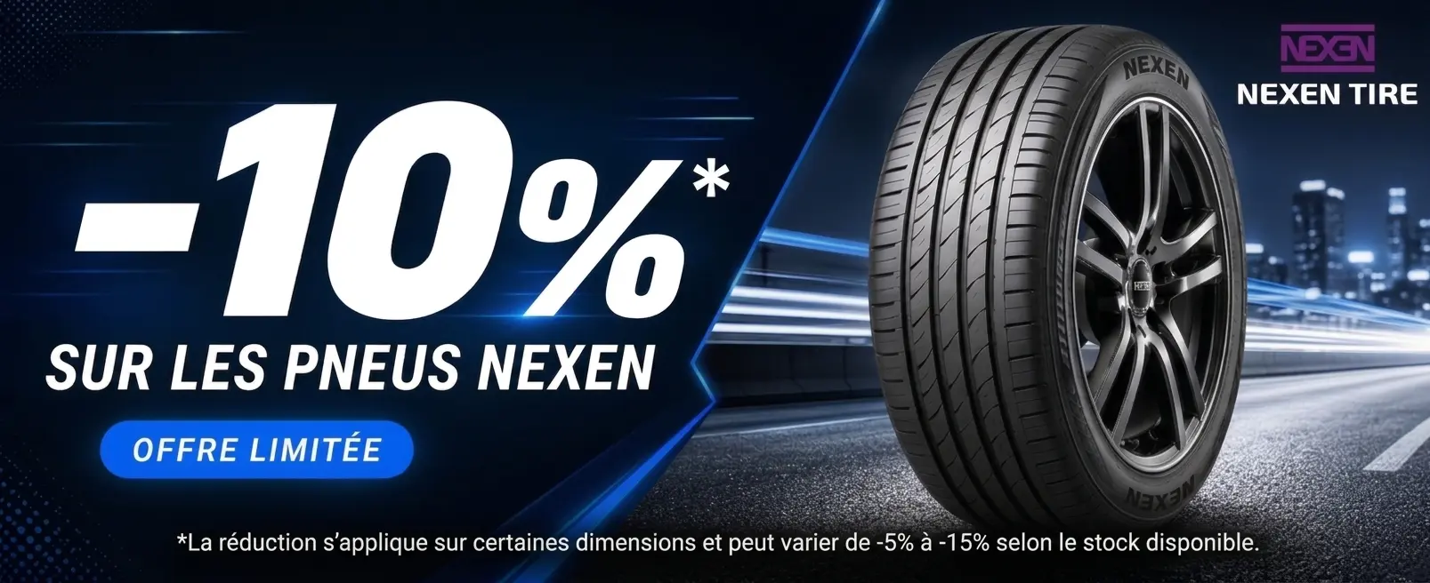 Promotion Nexen Tire